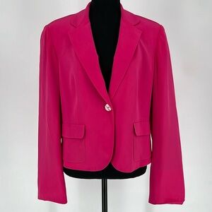 BLACK LABEL BY‎ EVAN PICONE SILK BLAZER